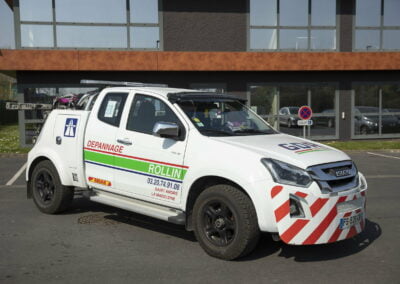 véhicule 4x4 pour intervention en sous-sol